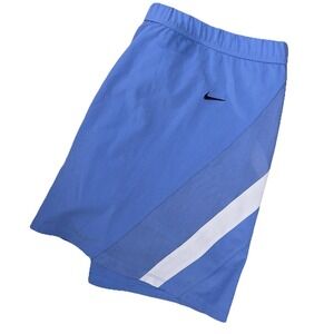 Nike Women's Golf Tennis Skort Skirt Small 4/6 Blue White Fit Dry